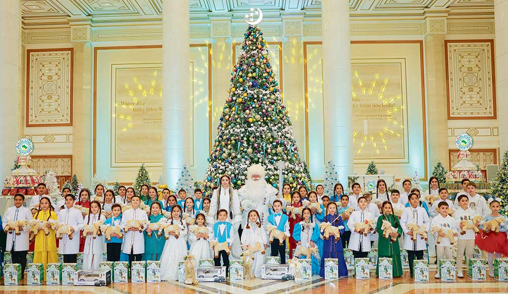 cagalar taze yyl THE ASHGABAT TIMES